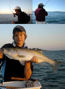 Striped Bass Fly Fishing: The Best Day Ever, It Was Crazy Good